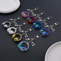 Eight-Color Headphone and Music Note Clip Keychain Collection view 2
