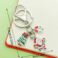 Christmas Charm Keychains Featuring Snowman Across 81 Pictured Variations view 3