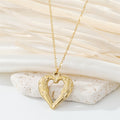 Gold Tone Vintage Motif Pendant Necklaces in Twelve Eye and Symbol Designs view 7