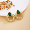 Green Oval Drops