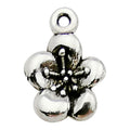Antique Silver Sunflower Metal Charms with 25 Listed Options view 8