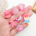 Red Shell Shell Charms with 11 Listed Options for DIY Jewelry Making view 3