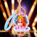 Bunny Mermaid Doll Keychains in Eleven Color and Accent Options view 7