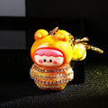 Jeweled Frog Baby Doll Keychains in Five Colors plus Assorted Option view 4