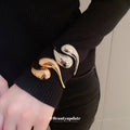 Three Gold Or Silver Teardrop End Open Hinged Bracelet Options view 4