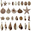Brown Seashell and Starfish Shell Charms with 81 Listed Options view 7