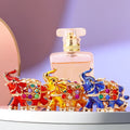 Jeweled Lucky Elephant Keychains in Red Gold Blue and Assorted Colors view 9
