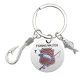 Fishing Master Multi Charm Keychain Hook Fish Disc view 5