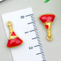 Gold-Tone Zongzi and Braided Bracelet Metal Charms with 24 Listed Options view 7