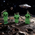 Glow Green Alien Resin Phone Strap Charms Nine Styles view 2
