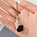 Flocked Mini Animal and Food Phone Strap Charms 20 Styles view 9