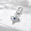 Silver Pointed Heart