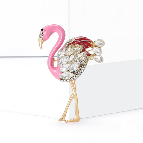 Pink flamingo in a second product view