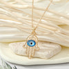 Oval Hamsa Eye