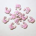 Tiny Colorful Enamel Crab Metal Charms in Nine Options view 4