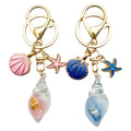 Starfish, Conch and Shell Charm Keychains Featuring Starfish, Conch Across 58 Variations view 5
