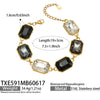 Gold Black Bracelet