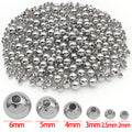Smooth Round Metal Spacer Beads in Six Sizes for Jewelry Making view 8