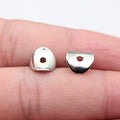 Irregular Wavy Disc Spacer Bead in 6 Metal Finishes for Jewelry Making view 5