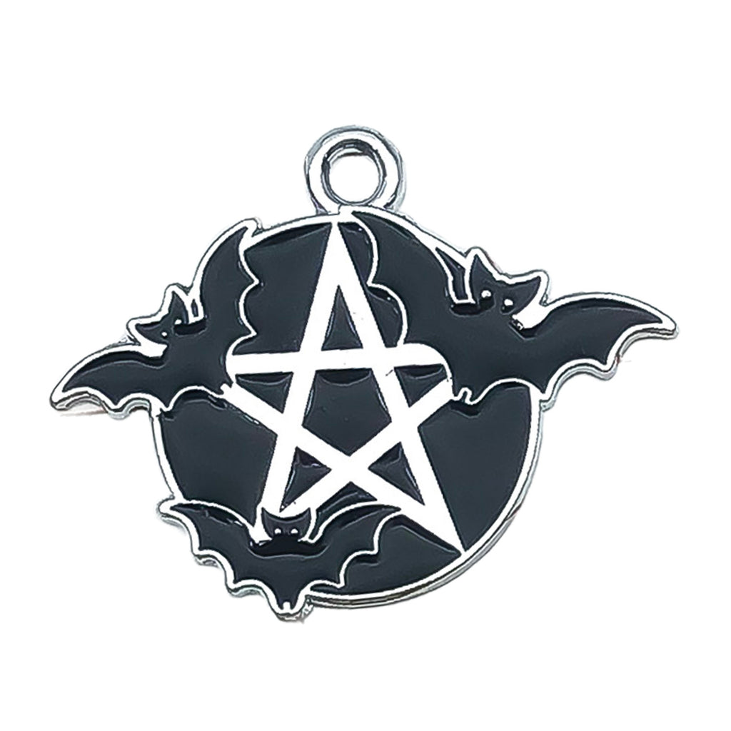 Zinc Alloy Pumpkin Bat Tombstone Magic Book Shoe Halloween Charm Pendant for DIY Jewelry