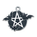 Zinc Alloy Pumpkin Bat Tombstone Magic Book Shoe Halloween Charm Pendant for DIY Jewelry