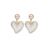 White Pearl Hearts