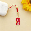 Message Tag Charm Keychains Featuring Red Message Tag Across 57 Pictured Variations view 4