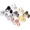 Mixed Double Rings