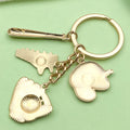 Baseball Charm Keychains in 26 Pictured Variations for Bags and Keys view 4