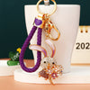 Purple-Braided Purple-Flower-Rabbit