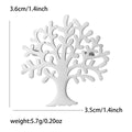Minimal Openwork Tree Brooch in Gold or Silver Tone view 7