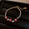 Gold Red Stars