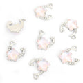 Opalescent Star and Moon Charms in Six Colors and Two Tones view 9