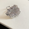 Silver Ruffle Cuff