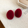 Burgundy Oval