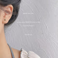 Gold Tone Mini Olive Green Heart Shape Stud Earrings For Women view 2