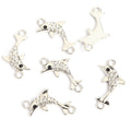 Rhinestone Dolphin Two Loop Connector Charms in Four Styles view 6