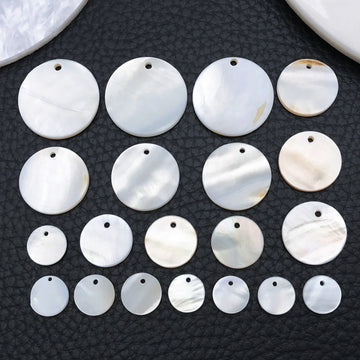 Blue Shell Shell Charms with 7 Listed Options for DIY Jewelry Making