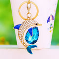 Jeweled Fish, Dolphin and Sailboat Keychain Collection view 9