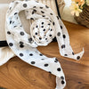 White Polka Dot