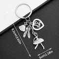 Thirty-Two-Style Heart Rose Butterfly and Valentine Keychain Collection view 10