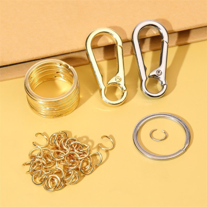 Minimalist Metal Carabiner Alloy Keychain for Men and Women