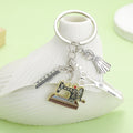 Sewing Charm Keychains in 3 Pictured Variations for Bags and Keys view 1