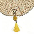 Acrylic Lantern Tassel Keychain Heart Clasp Bag Charm view 4