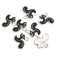 Enamel Squirrel Charms in Five Colors and Two Metal Tones view 4