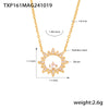 Gold Sun Necklace