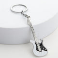 Enamel Metal Guitar Keychain Gift Bag Charm for Keys