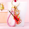 Pink-Braided-Loop Pink-Musical-Guitar