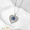 Silver Crystal Heart