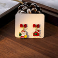 Twenty-Two Christmas Character Asymmetrical Earrings view 6